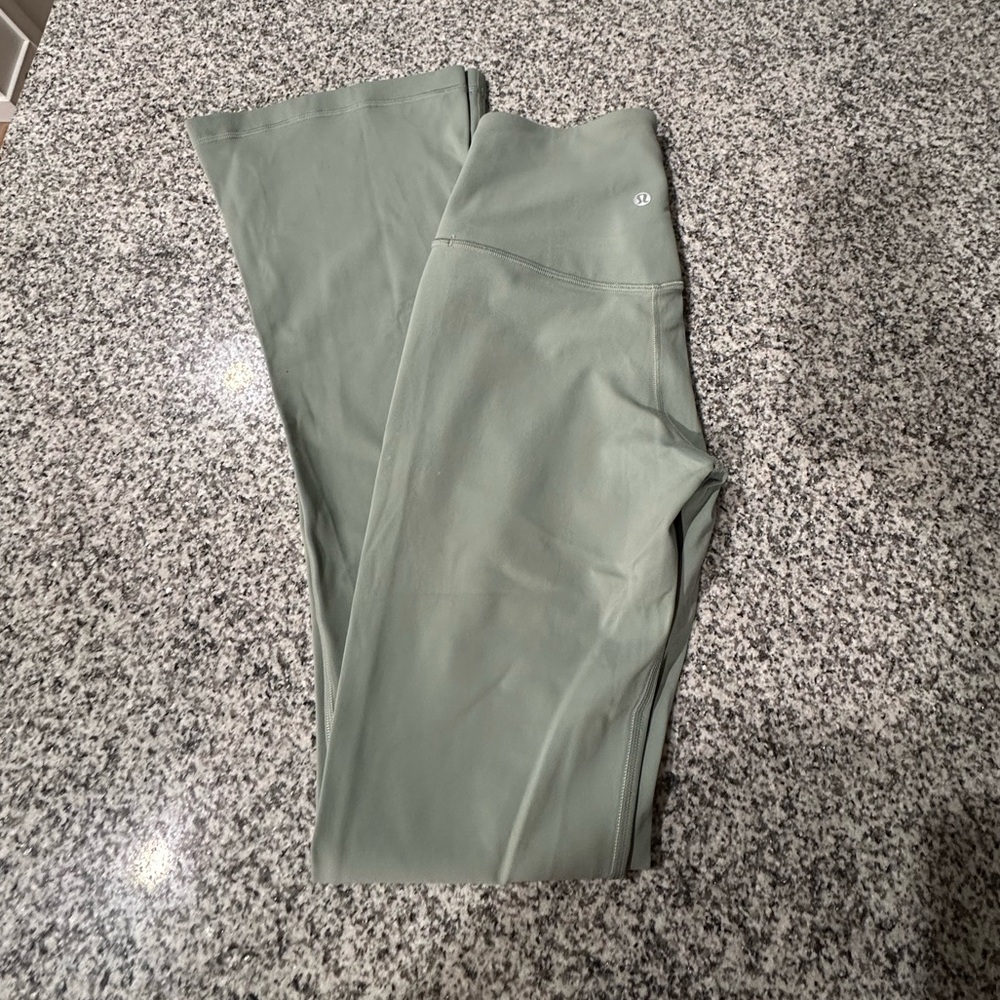 lululemon athletica Green Boot Cut Pants